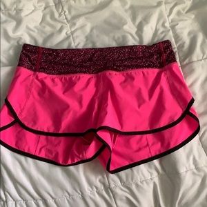 women’s lulu lemon track shorts